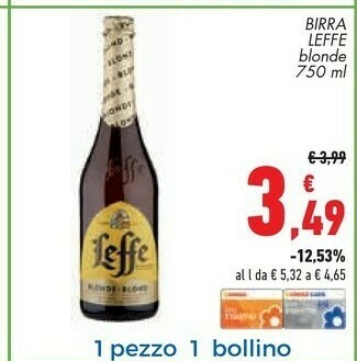 Conad Leffe Birra offerta