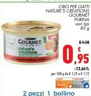 Conad Purina Cibo per gatti offerta