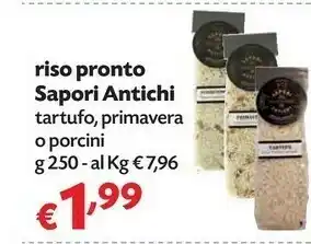 Pam Sapori Antichi Riso Pronto offerta