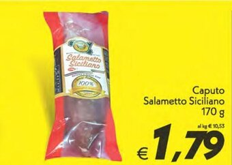 Caputo Salametto Siciliano 170 g