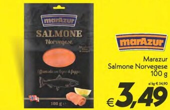 Iper Super Conveniente Marazur Salmone Norvegese 100 g offerta