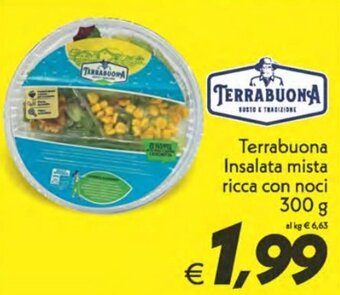 Iper Super Conveniente Terrabuona Insalata mista ricca con noci 300 g offerta