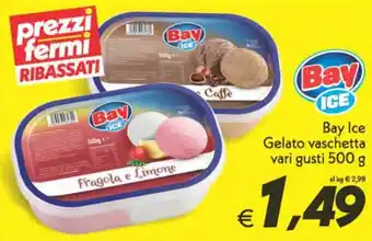 Iper Super Conveniente Bay Ice Gelato vaschetta vari gusti 500 g offerta