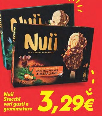 Nuii Stecchi vari gusti e grammature
