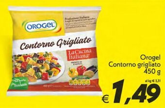 Iper Super Conveniente Orogel Contorno grigliato 450 g offerta