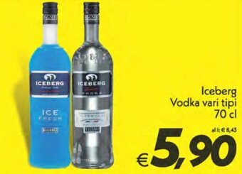 Iper Super Conveniente Iceberg Vodka vari tipi 70 cl offerta