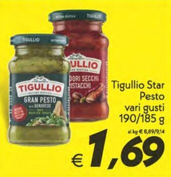 Iper Super Conveniente Tigullio Star Pesto vari gusti 190/185 g offerta