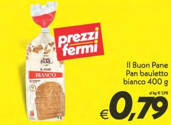 Iper Super Conveniente Il Buon Pane Pan bauletto bianco 400 g offerta