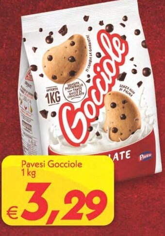 Iper Super Conveniente Pavesi Gocciole 1 kg offerta