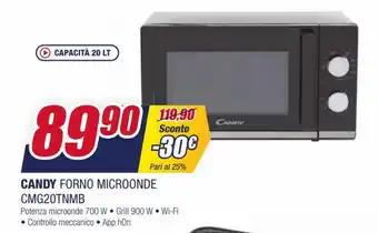 Trony Candy Forno Microonde CMG20TNMB offerta