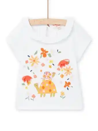 Du Pareil Au Meme T-shirt bianca neonata offerta