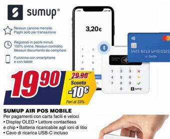 Trony Sumup Air Pos Mobile offerta