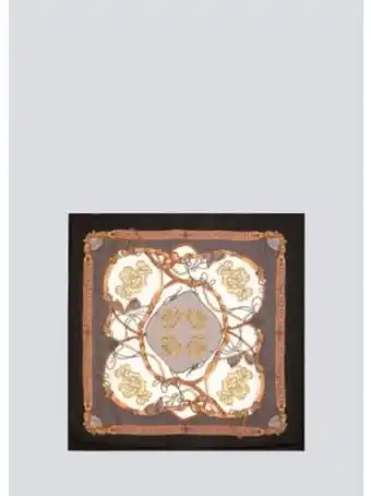Foulard ecosostenibile nero