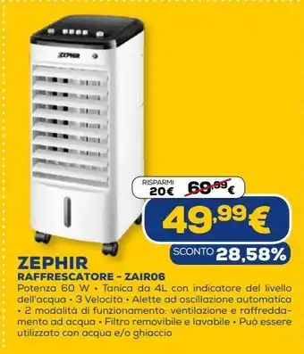 Euronics Zephir raffrescatore - zairo6 offerta