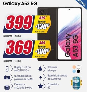 Trony Samsung Galaxy A53 5G offerta