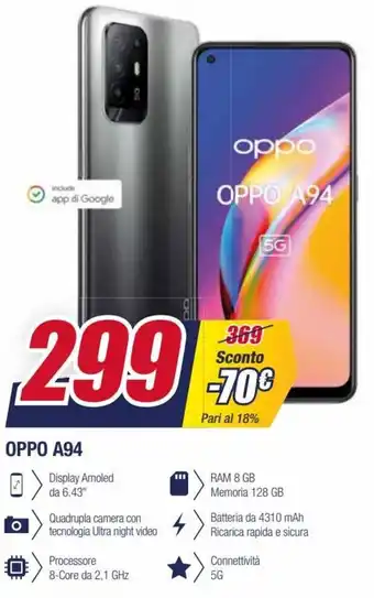 Trony Oppo A94 offerta