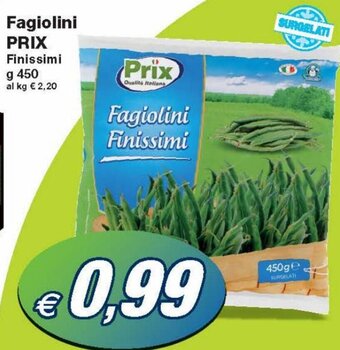 Prix Quality Prix Fagiolini 450 g offerta