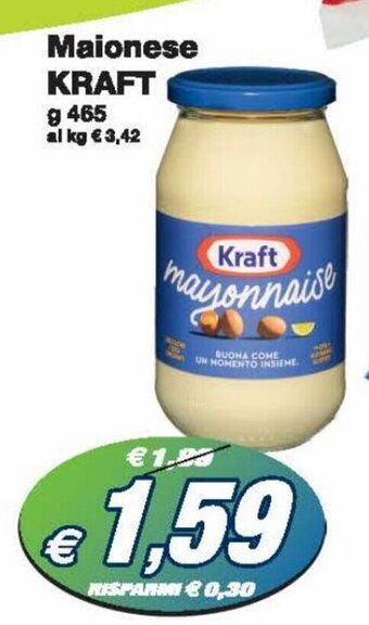 Prix Quality Kraft Maionese 465 g offerta