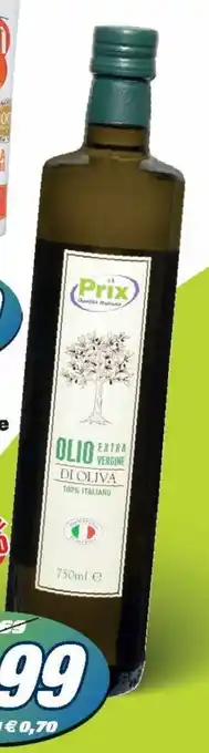 Prix Quality Prix Olio Extravergine 100% Italiano 750 ml offerta