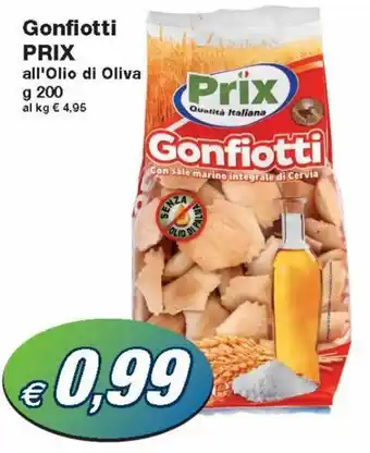 Prix Quality Prix Gonfiotti all'Olio di Oliva 200 g offerta