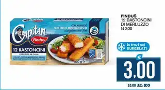 SeBón Supermercati 12 bastoncini di merluzzo findus offerta