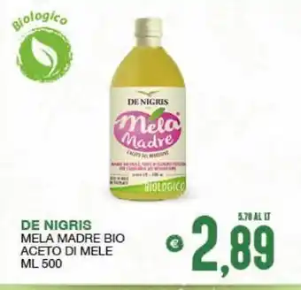 Aceto di mele mela madre bio de nigris