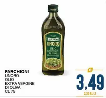 SeBón Supermercati Olio extra vergine di oliva unoro farchioni offerta