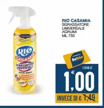SeBón Supermercati Sgrassatore universale agrumi rio casamia offerta