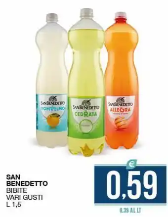 SeBón Supermercati Bibite san benedetto offerta
