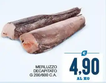 SeBón Supermercati Merluzzo decapitato offerta