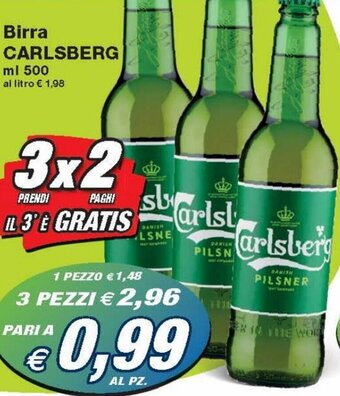 Prix Quality Carlsberg Birra 500 ml offerta