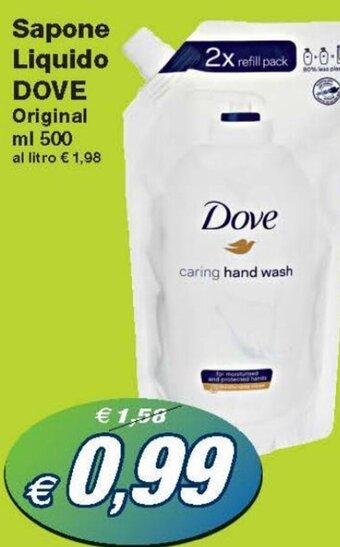 Prix Quality Dove Sapone Liquido Original 500 ml offerta