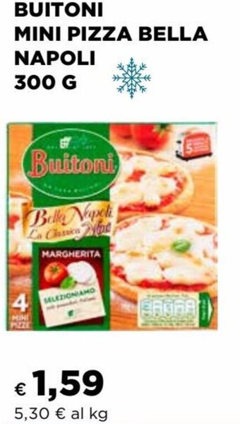 Coop Buitoni Mini Pizza Bella Napoli 300 g offerta