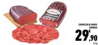 Conad Gardini Carpaccio di Angus offerta