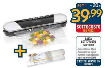 Laica Sottovuoto PZ20100 Kit
