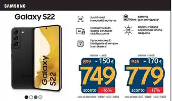 Samsung Galaxy S22 8GB RAM + 128GB