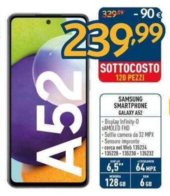 Samsung Smartphone Galaxy A52