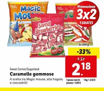 Lidl Caramelle gommose offerta