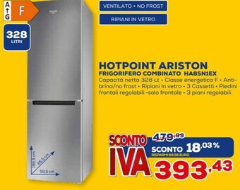 Euronics Hotpoint Ariston Frigorifero Combinato HA8SN1EX offerta