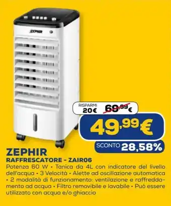 Euronics Zephir Raffrescatore - Zario6 offerta