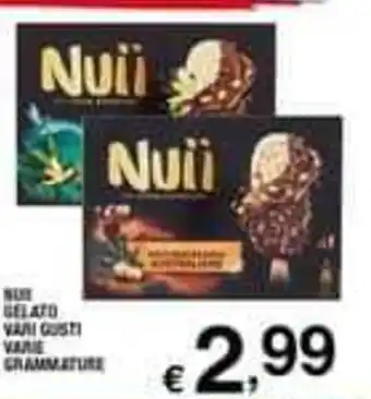 Nuii Gelato Vari Gusti Varie grammature