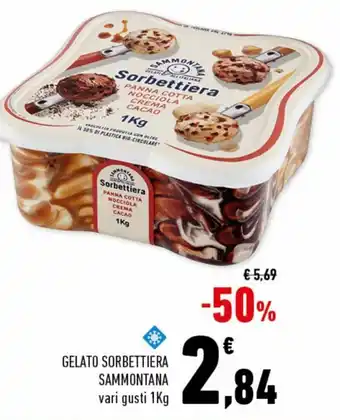 Conad Superstore Sammontana Gelato Sorbettiera 1kg offerta