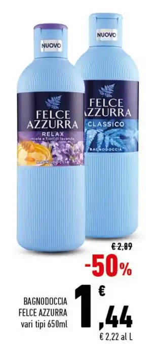 Conad Superstore Felce Azzurra Bagnodoccia vari tipi 650 ml offerta