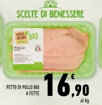 Conad Superstore Petto di Pollo Bio a fette offerta