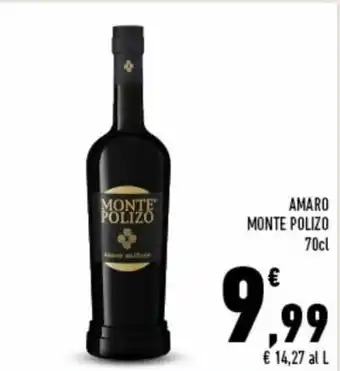 Conad Superstore Monte Polizo Amaro 70cl offerta
