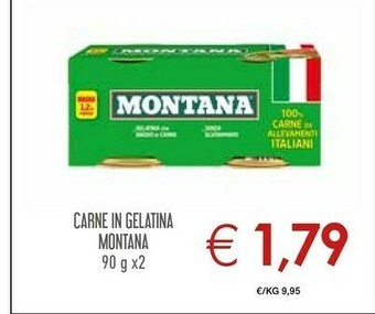 Conad Montana Carne in scatola offerta