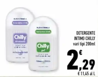 Conad Superstore Chilly Detergente Intimo vari tipi 200ml offerta