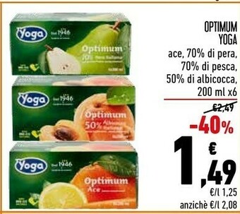 Conad Yoga succhi offerta