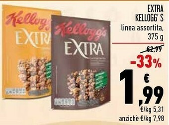 Conad Kelloggs Cereali offerta