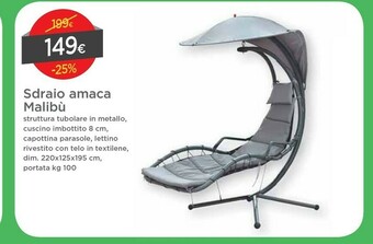 Sdraio Amaca Malibu